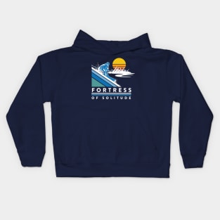 Fortress of Solitude Kids Hoodie